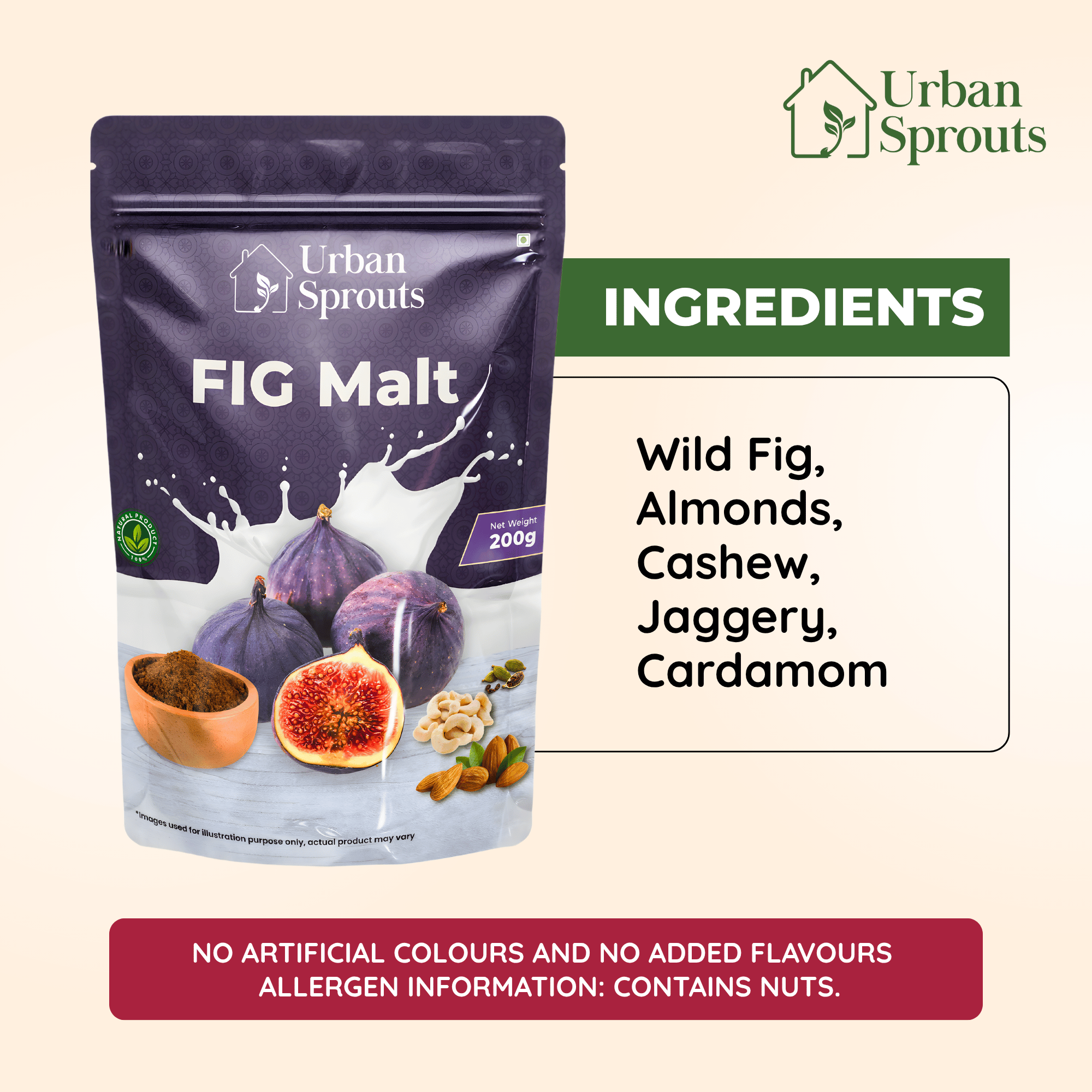 Fig Malt – Natural Energy Drink for Kids & Adults
