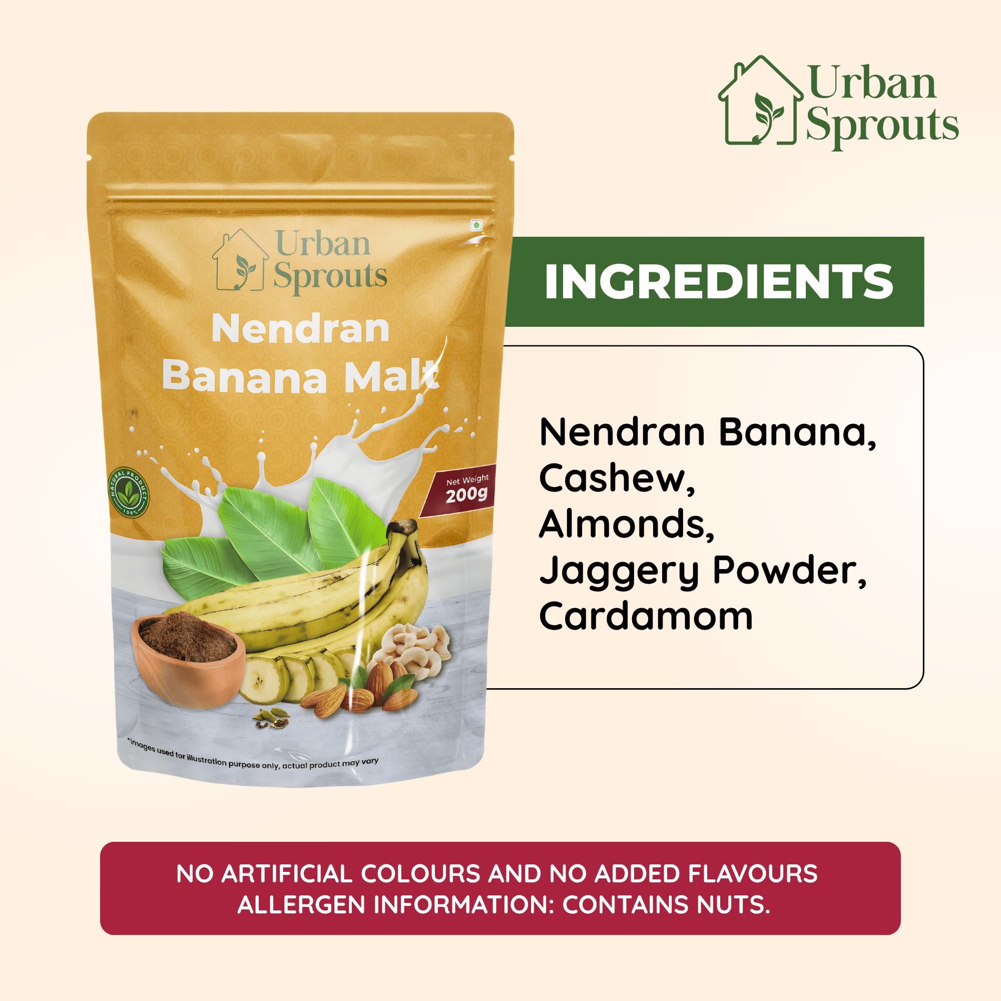 Nendran Banana Malt – Nutritious Health Drink for Kids & Adults