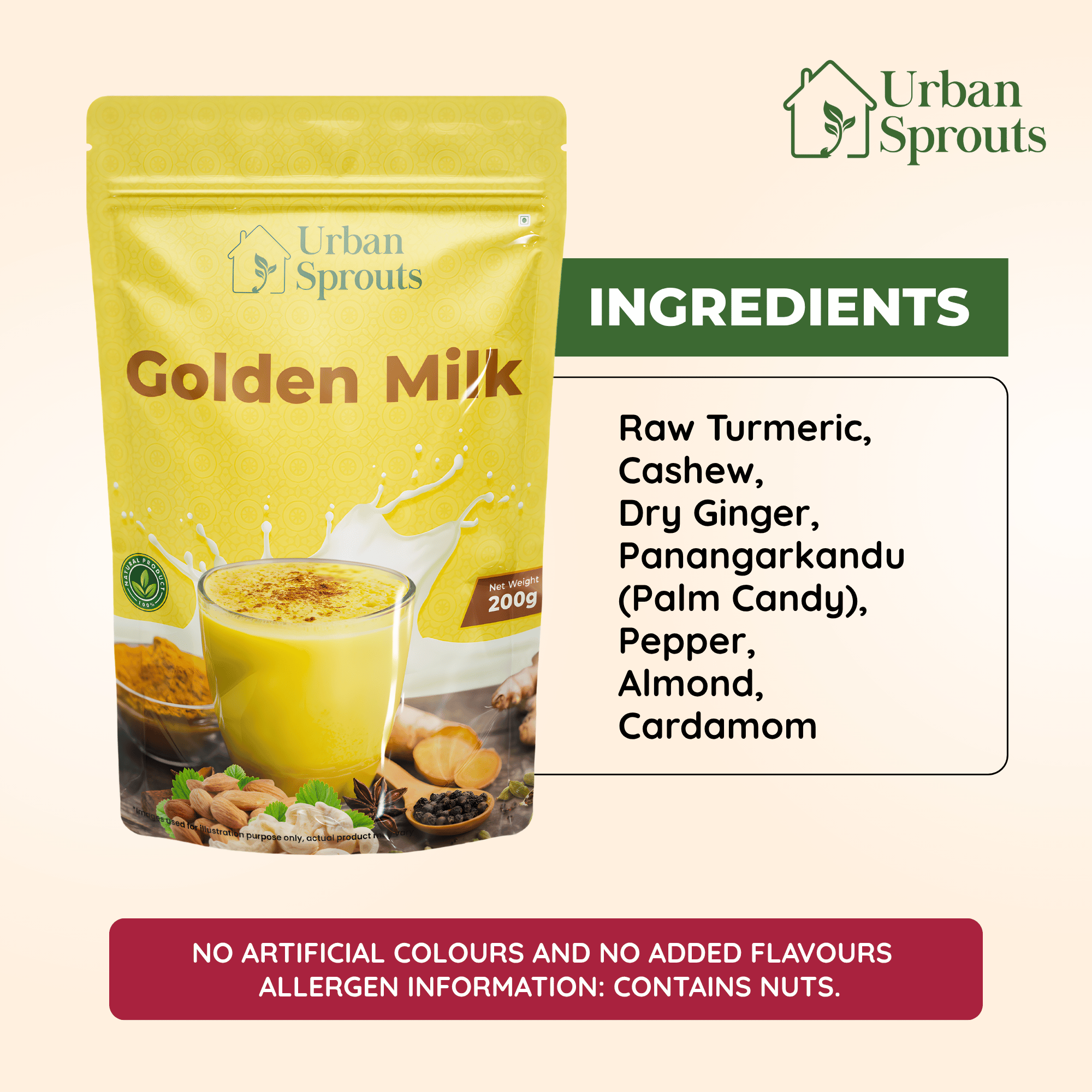 Golden Milk – Traditional Wellness Drink for Kids & Adults