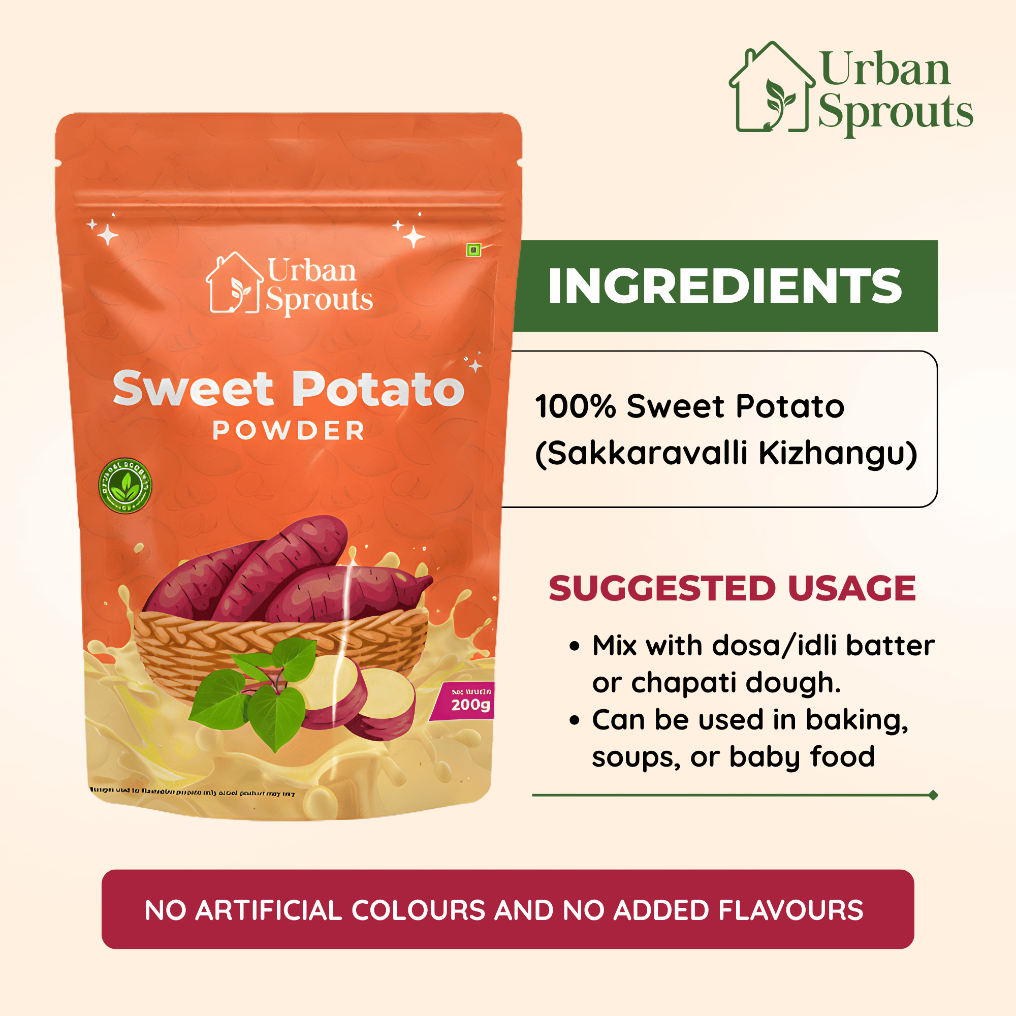 Sweet Potato Powder – Natural Nutrition for Growing Kids & Families
