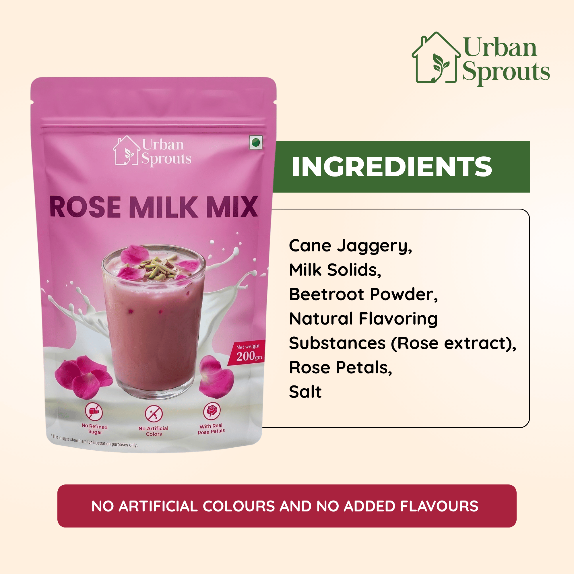Rose Milk Mix – Naturally Refreshing Rose Delight for All Ages