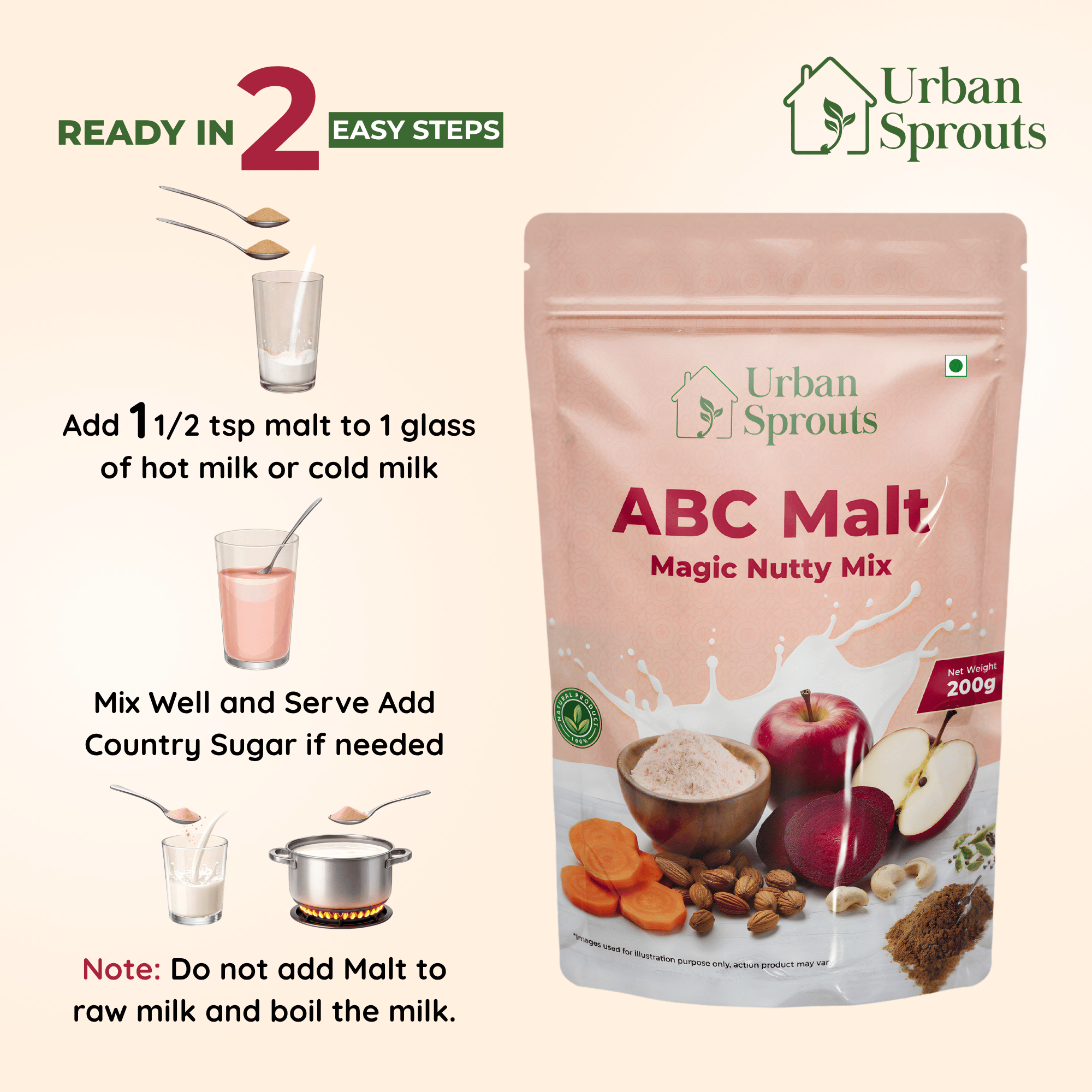 ABC Malt – Wholesome Health Drink for Kids & Adults