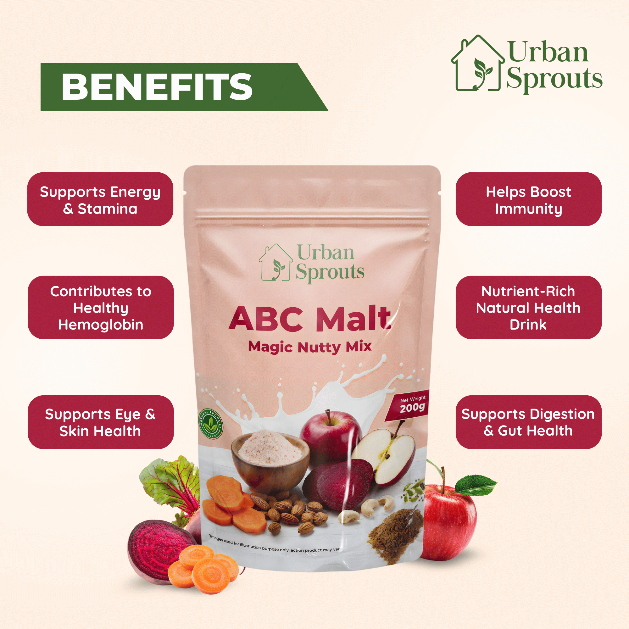 ABC Malt – Wholesome Health Drink for Kids & Adults