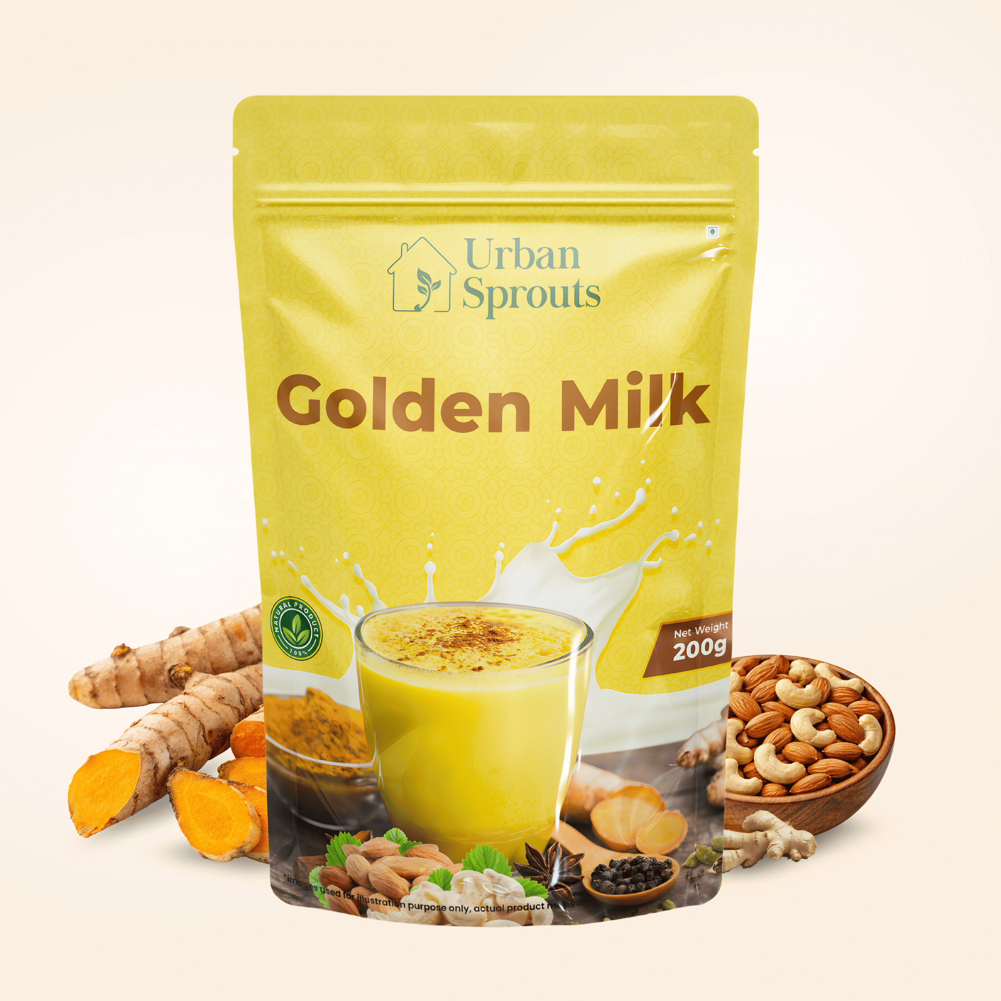 Golden Milk – Traditional Wellness Drink for Kids & Adults