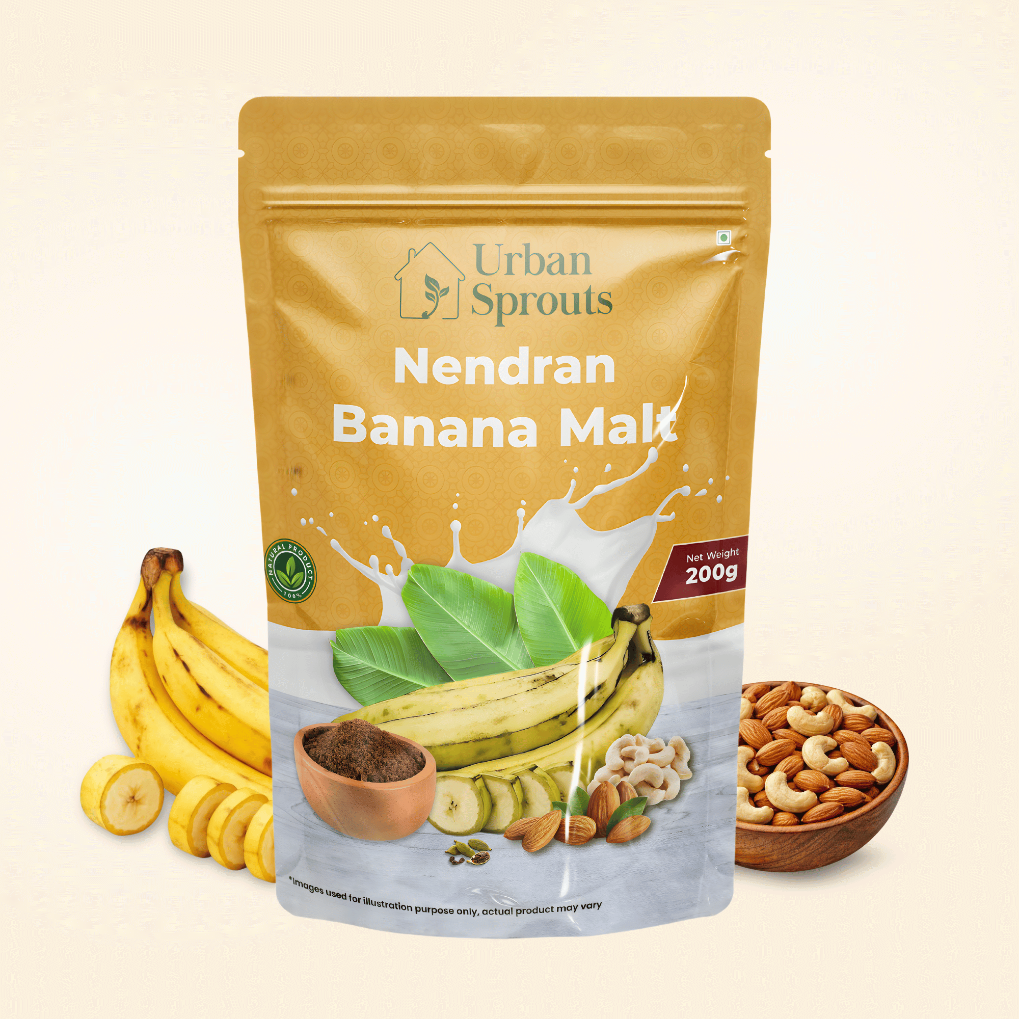 Nendran Banana Malt – Nutritious Health Drink for Kids & Adults
