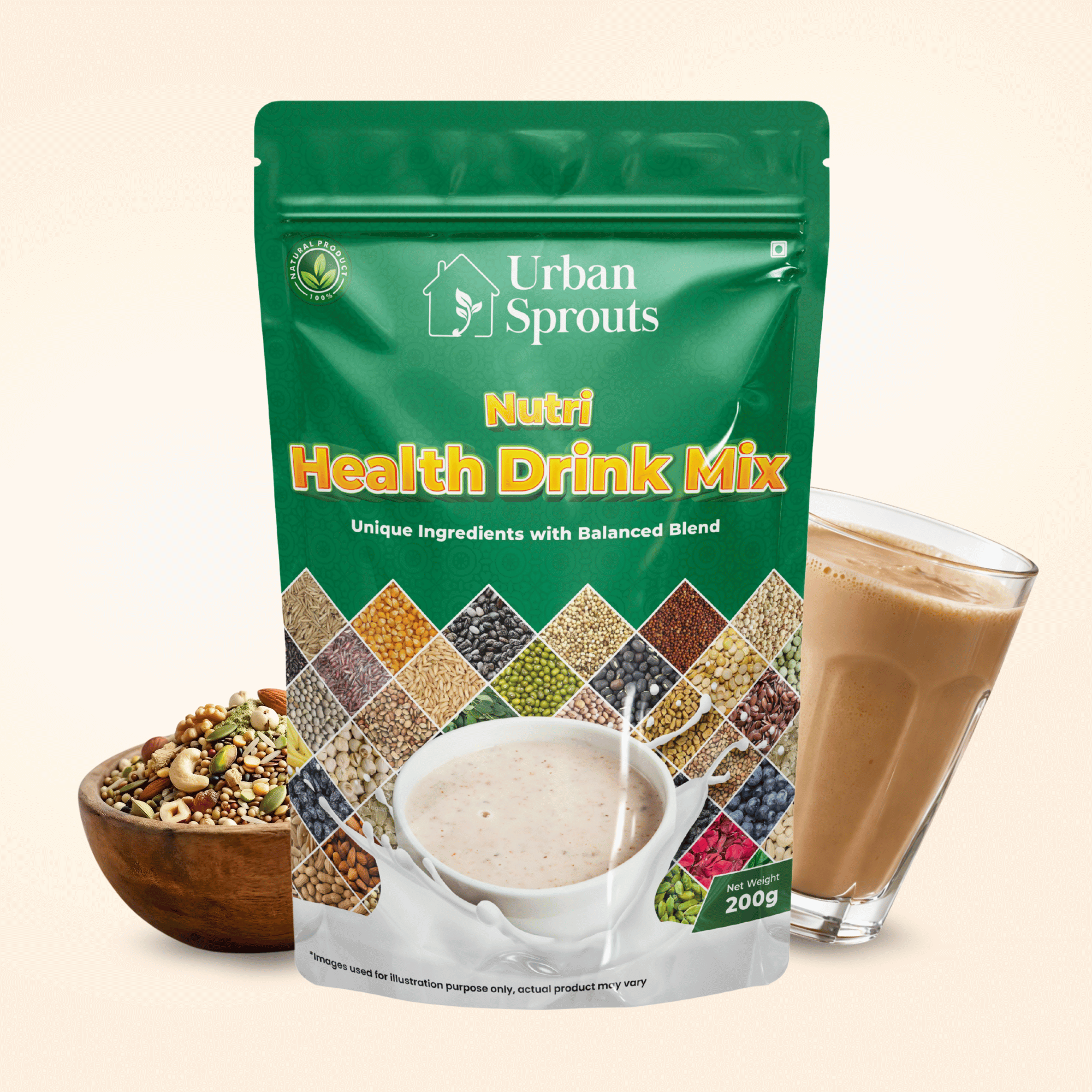 Nutri Health Drink Mix – Wholesome Multigrain Power Blend