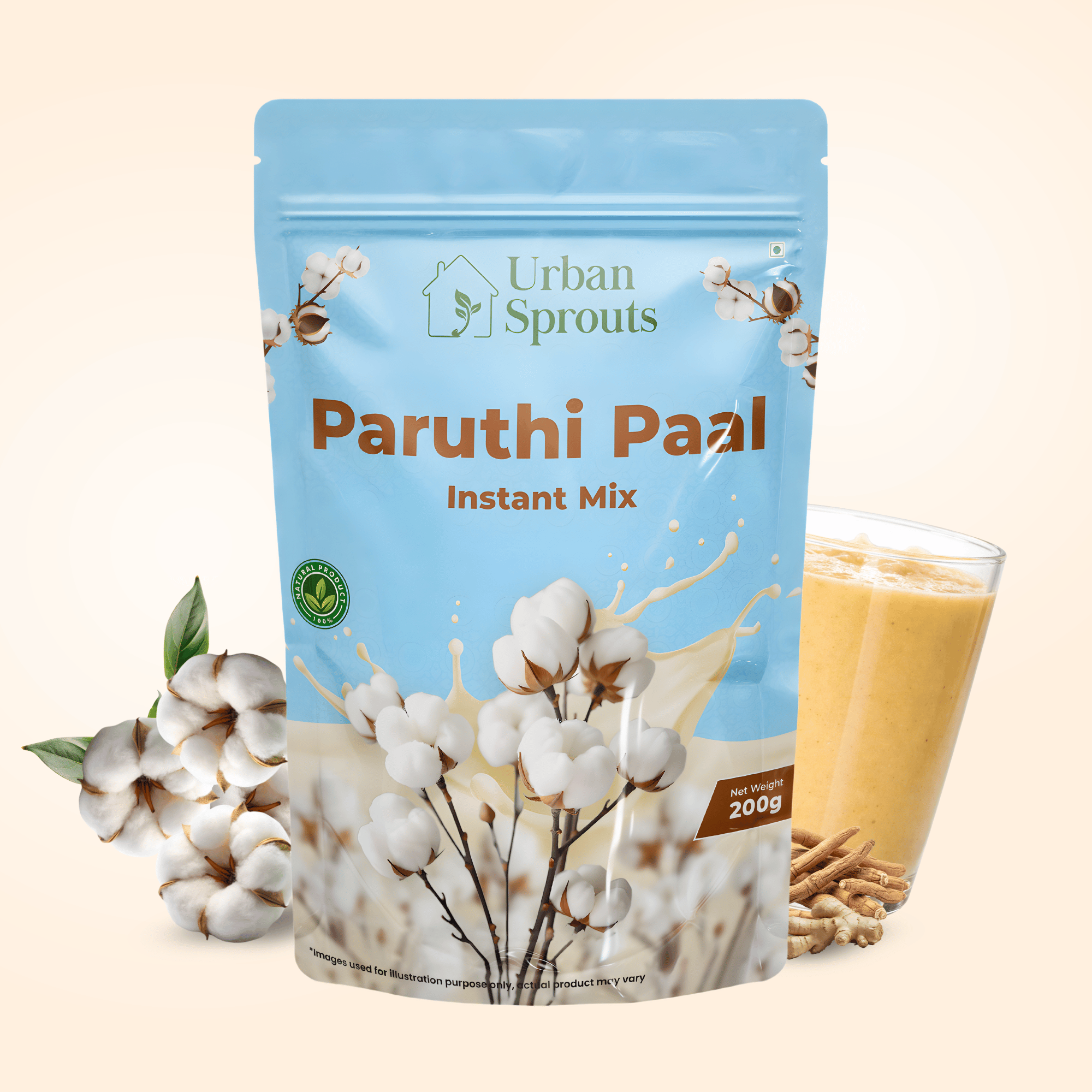 Paruthi Paal Mix – Traditional Wellness Drink for Kids & Adults